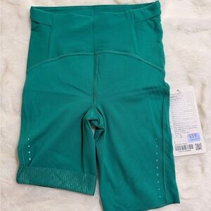 Lululemon Athletica Vibrant Green Shorts